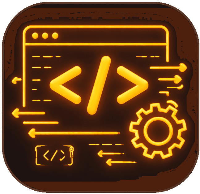 Icône de développement logiciel